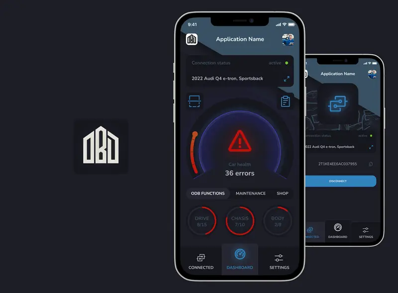 Car diagnostics — automotive mobile design