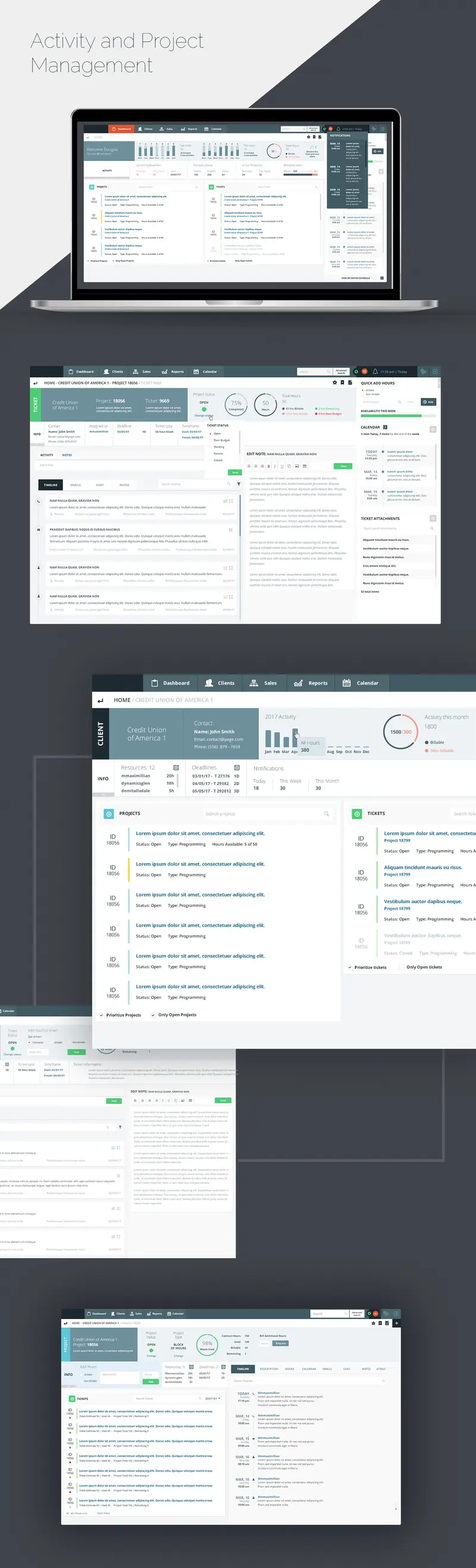 Project management — saas web design