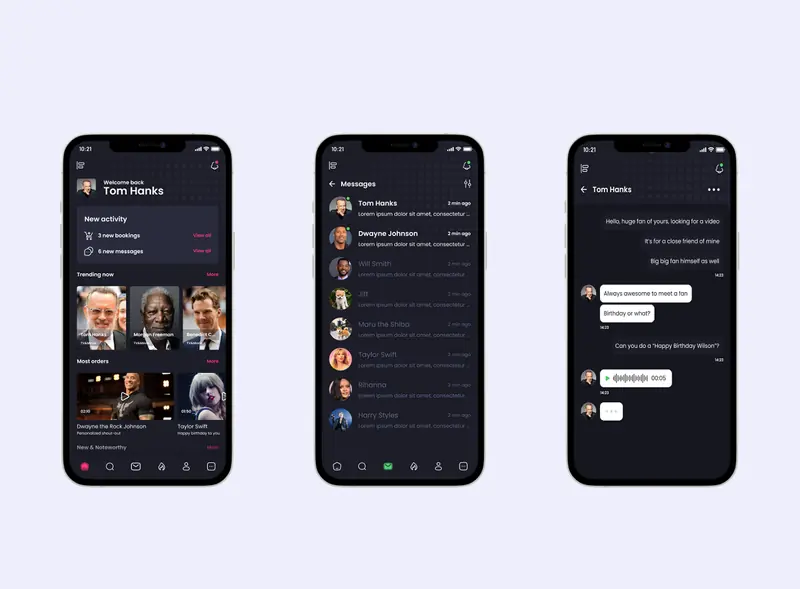 Streamly screens, board 4